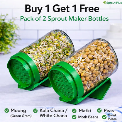 Premium Sprout Maker Bottle Set (Pack of 2)